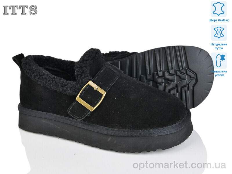 Купить Уги жіночі 5260-1 ITTS чорний, фото 2