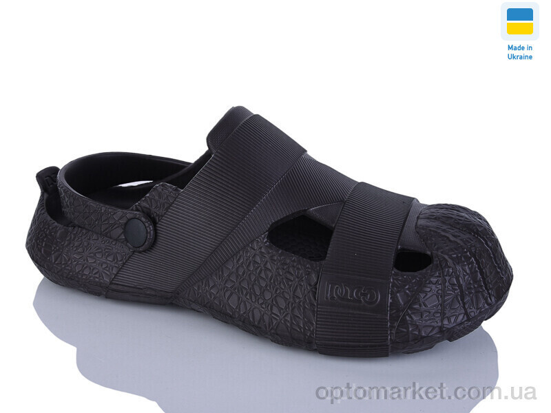 Купить Крокси чоловічі 528 шоколад Dago коричневий, фото 2