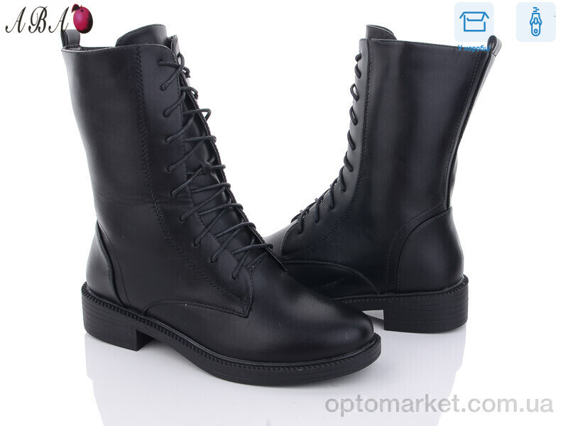 Купить Черевики жіночі 537-6 Aba чорний, фото 2