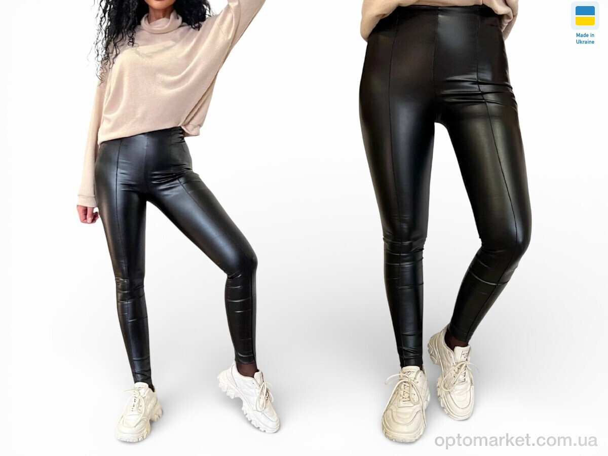 Купить Лосини жіночі 5398 чорний Sport style чорний, фото 2