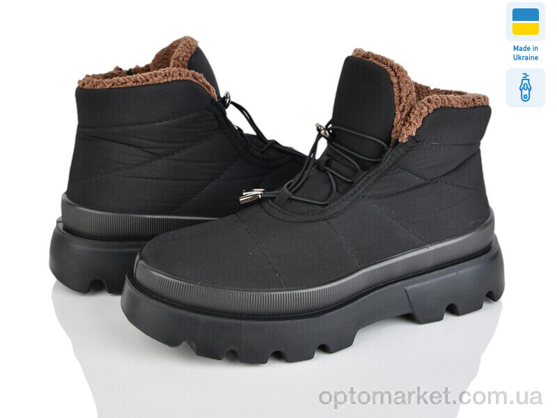 Купить Черевики жіночі 5403 чорний Progress чорний, фото 2