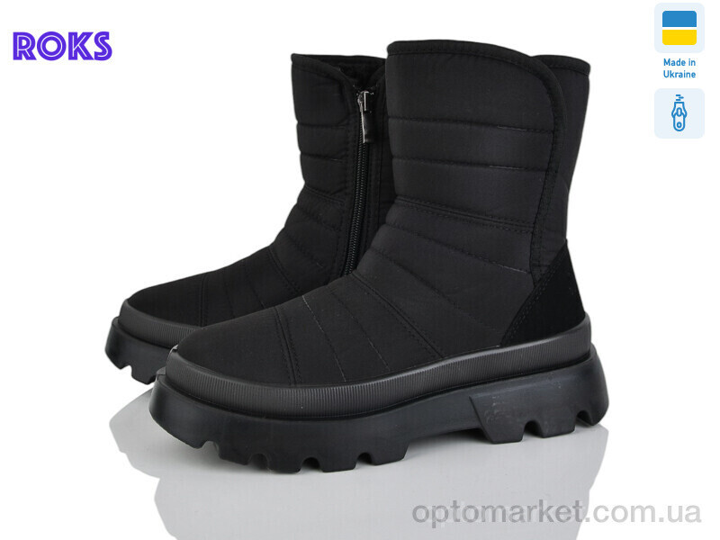 Купить Дутики жіночі 5404 чорний Mayfed чорний, фото 2