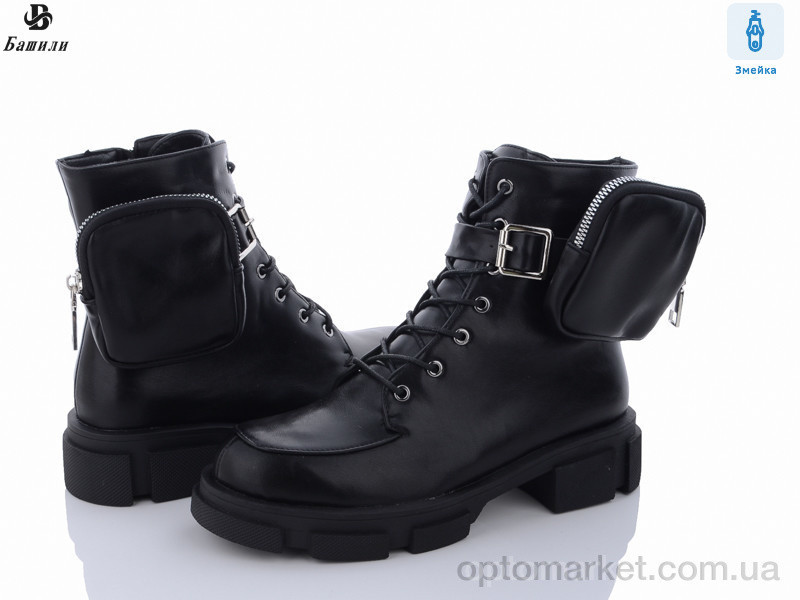 Купить Ботинки женские 5423-OK59 Башили черный, фото 2