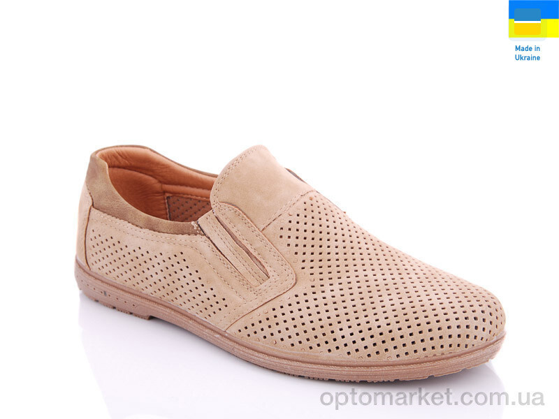 Купить Туфлі чоловічі 5437-2 Dual бежевий, фото 2