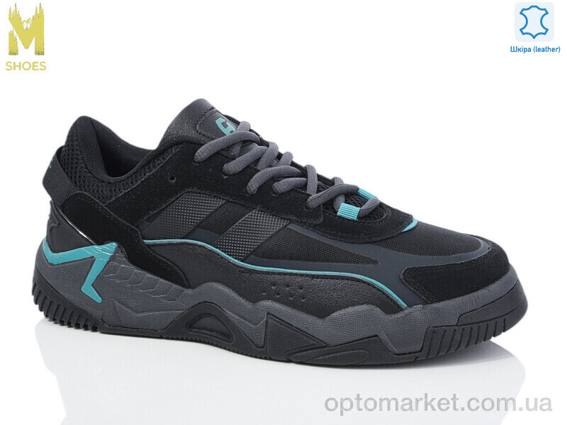 Купить Кросівки чоловічі 5445-6 M.Shoes чорний, фото 2