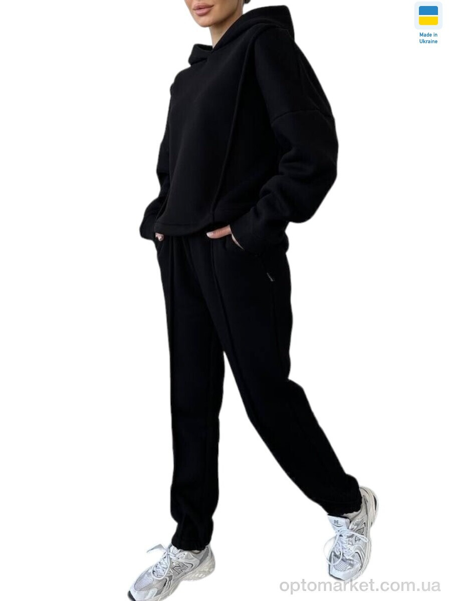 Купить Спортивний костюм жіночі 55-1 чорн Eva чорний, фото 4