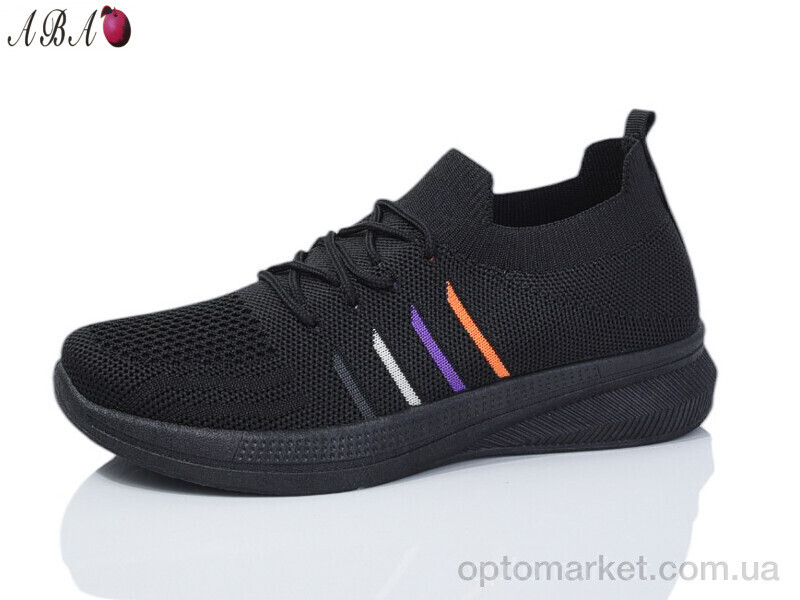 Купить Кросівки жіночі 553-1 Jiao Li Mei чорний, фото 2