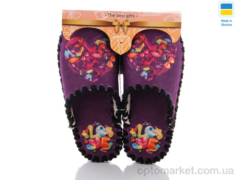 Купить Капці жіночі 555W Vends фіолетовий, фото 3