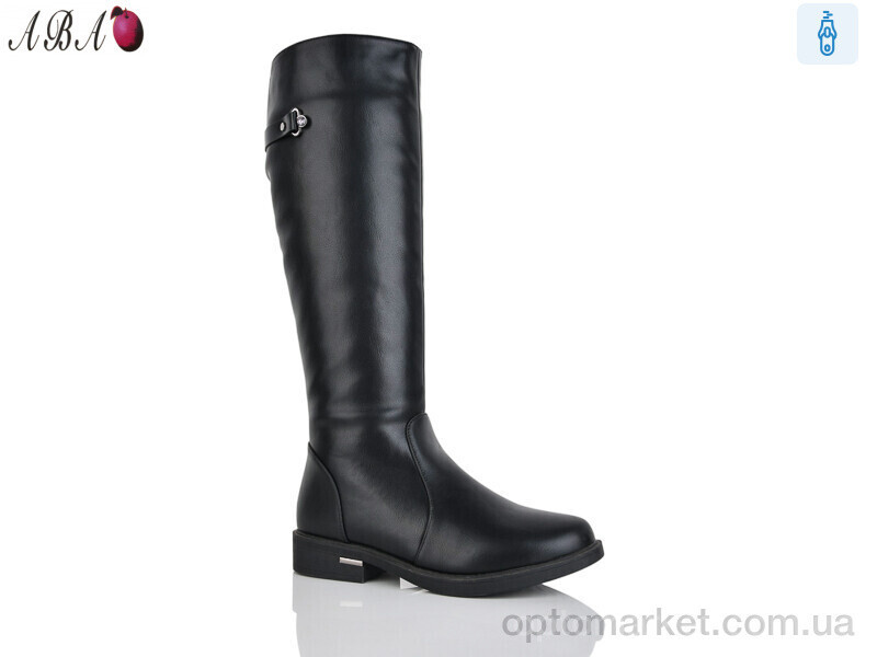Купить Чоботи жіночі 56-1 Aba чорний, фото 2