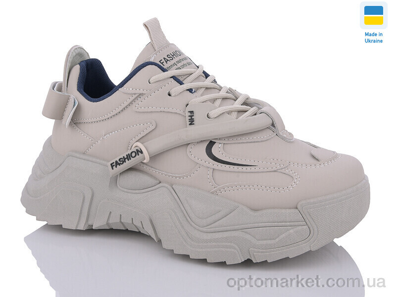 Купить Кросівки жіночі 5601-2A Swin сірий, фото 2