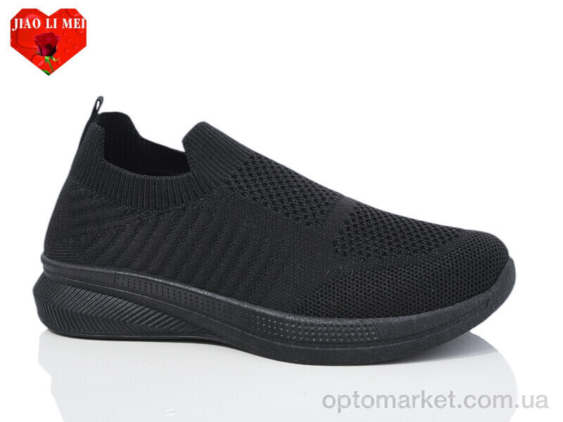 Купить Кросівки жіночі 567-1 Jiao Li Mei чорний, фото 2
