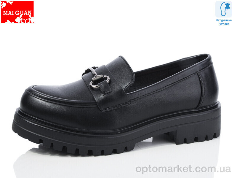 Купить Туфлі жіночі 5676-2 Maiguan чорний, фото 2