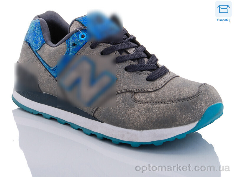 Купить Кросівки жіночі 574 navy N.w balance хакі, фото 4