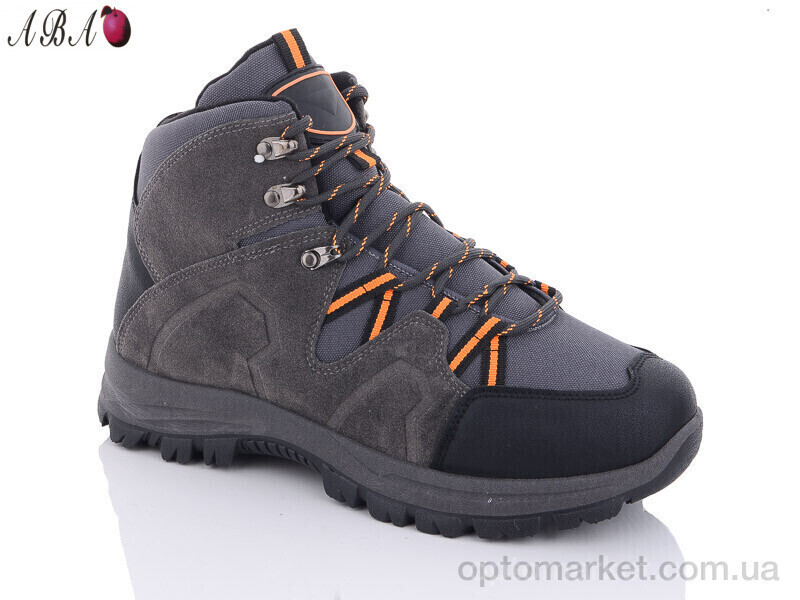 Купить Черевики чоловічі 578-6 Aba сірий, фото 2