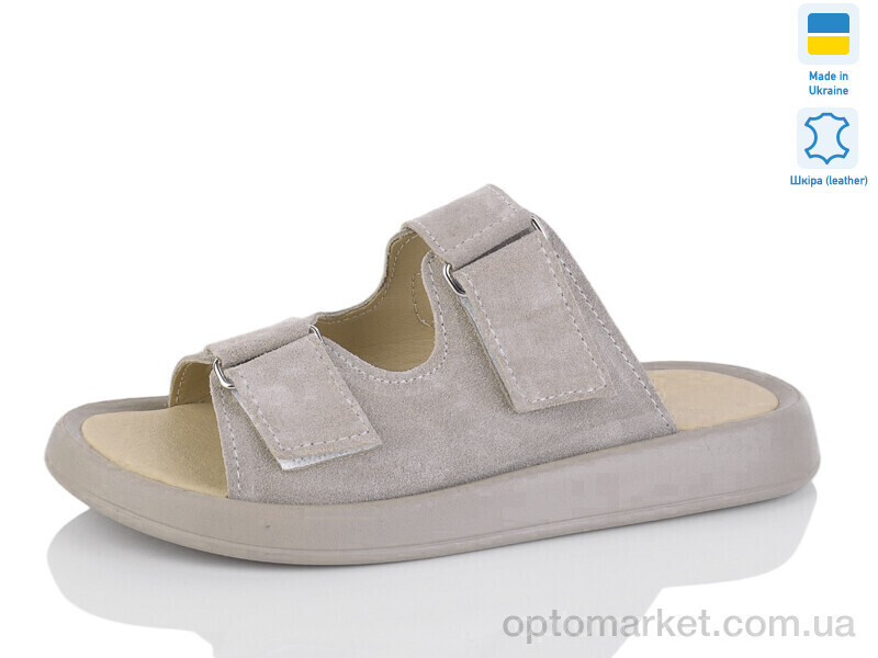 Купить Шльопанці жіночі 58-22 Mermaid бежевий, фото 2