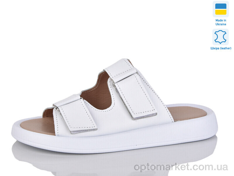 Купить Шльопанці жіночі 58-5 Mermaid білий, фото 2