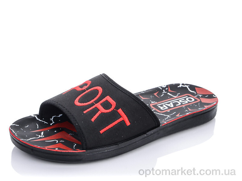 Купить Шльопанці чоловічі 58-8 красный Oscar червоний, фото 2