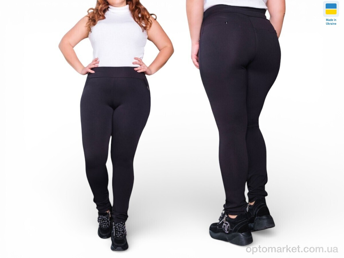 Купить Лосини жіночі 5817 чорний Sport style чорний, фото 2