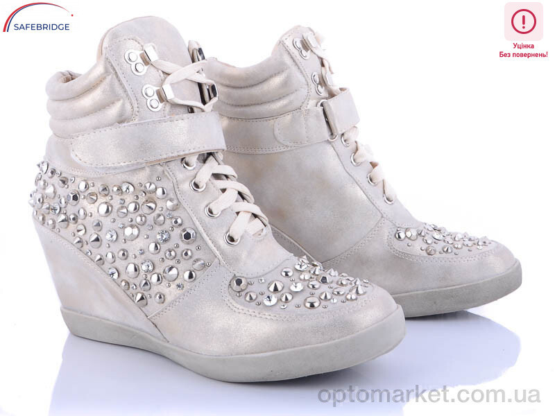 Купить Снікерси жіночі 582-26 уценка Victoria золотий, фото 2