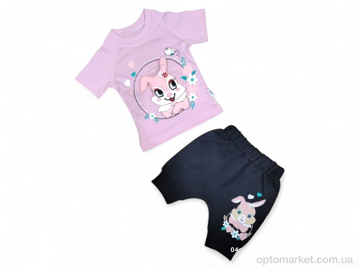 Купить Костюм дитячі 58301 рожевий Eren Baby рожевий, фото 2