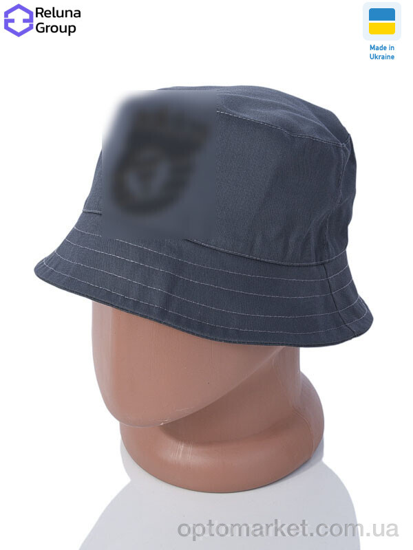 Купить Панама чоловічі 585-1 grey A.idas сірий, фото 3