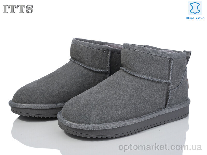 Купить Уги жіночі 5855-19 ITTS сірий, фото 2