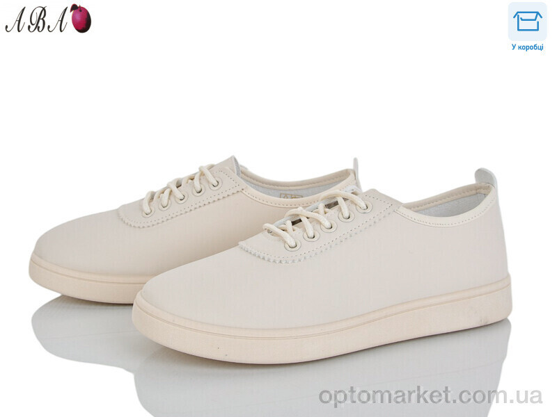 Купить Кросівки жіночі 5860-1-2 Aba бежевий, фото 4