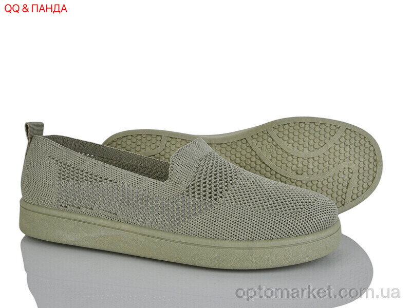 Купить Сліпони жіночі 5864-1-3 QQ&Панда зелений, фото 3