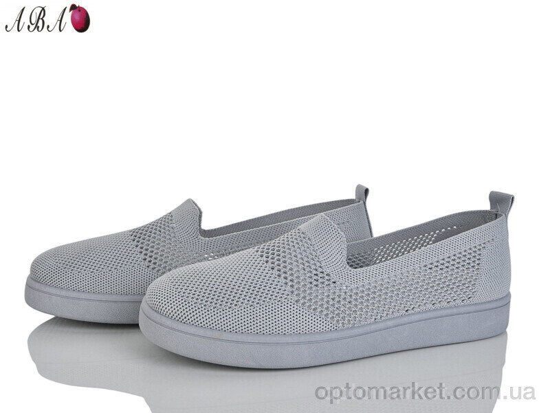Купить Сліпони жіночі 5864-1-5 Aba сірий, фото 3