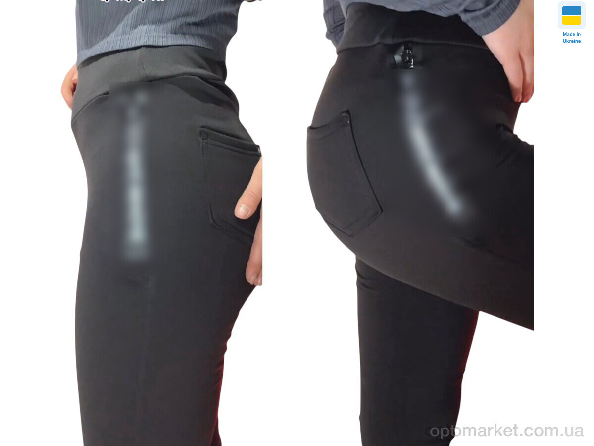 Купить Лосини жіночі 5911 чорний O.f white чорний, фото 3