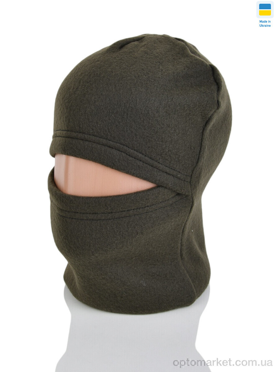 Купить Балаклава чоловічі 6-02 зелений фліс Gi зелений, фото 3