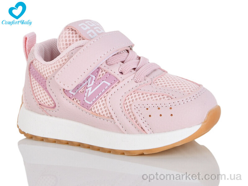 Купить Кросівки дитячі 600-6 (26-30) Comfort-baby рожевий, фото 2