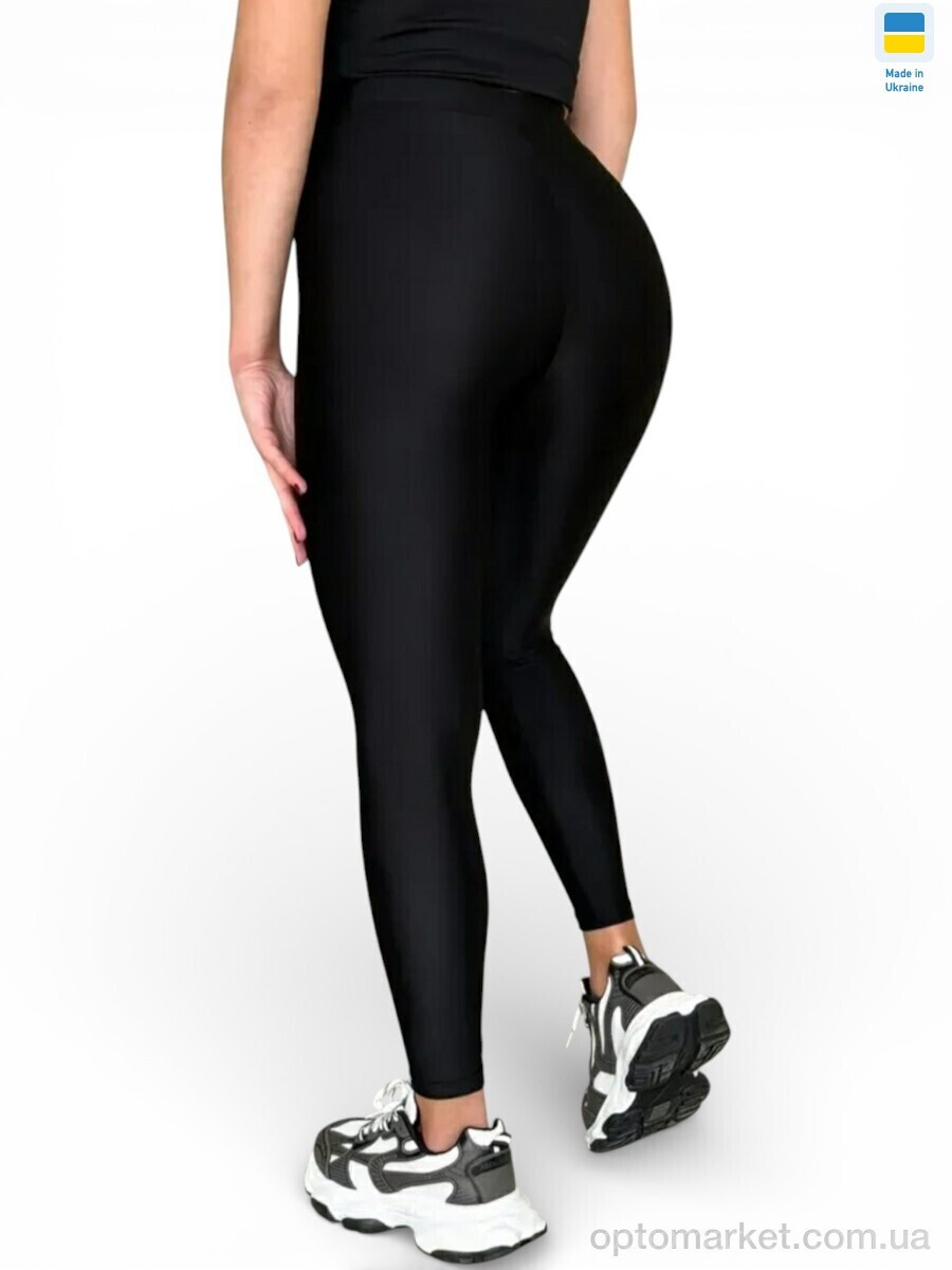 Купить Лосини жіночі 6000 чорний Sport style чорний, фото 2
