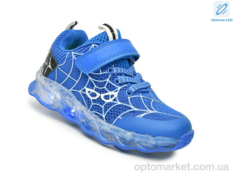 Купить Кросівки дитячі 60006F LED Bi&Ki синій, фото 3