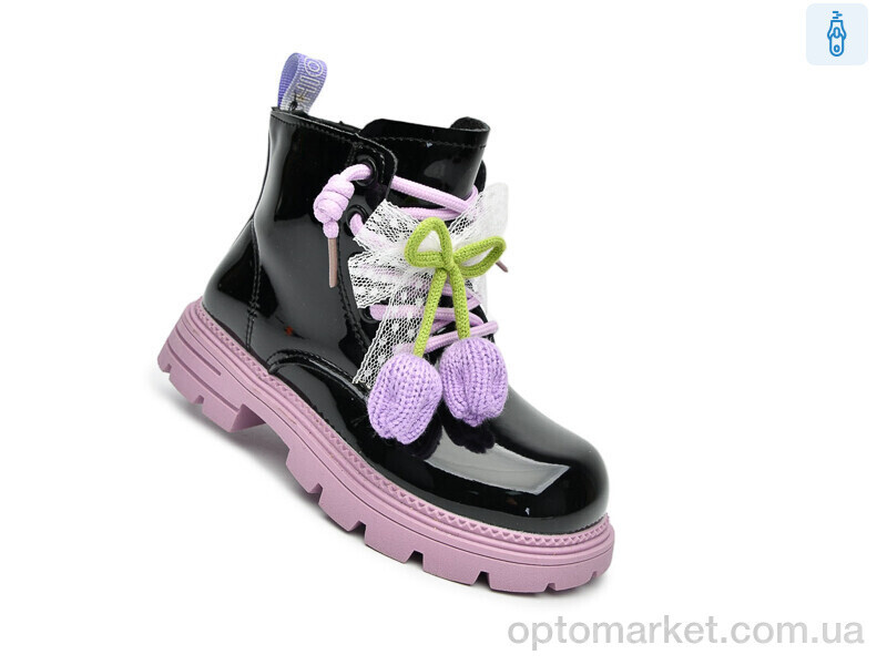 Купить Черевики дитячі 60087B TOM.M чорний, фото 3