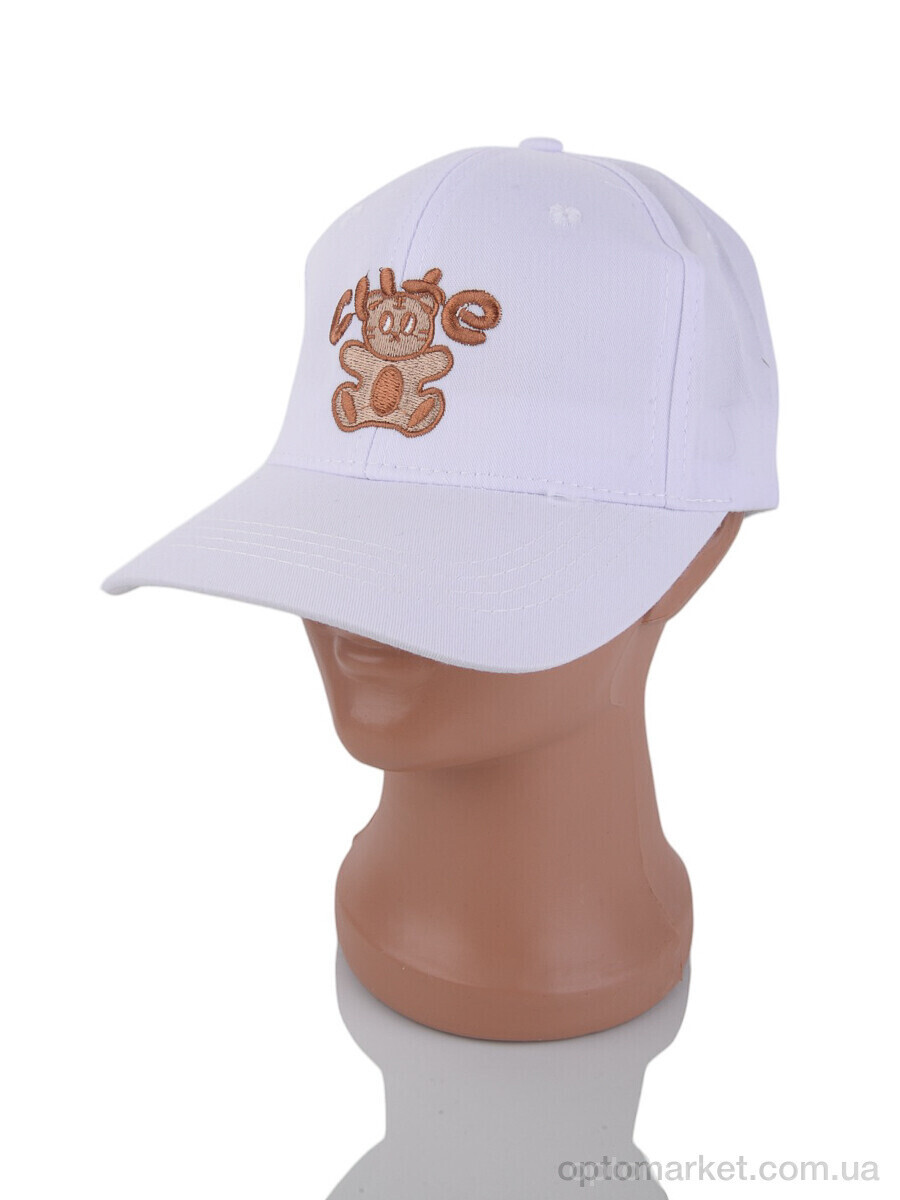 Купить Кепка дитячі 6012-8 white RuBi білий, фото 2