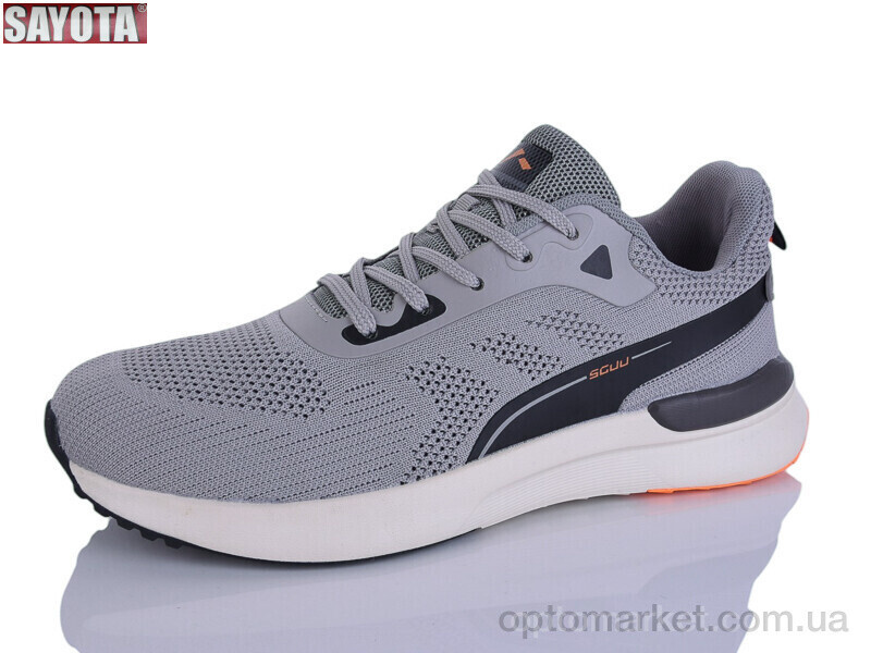 Купить Кросівки чоловічі 602-8 Sayota сірий, фото 2