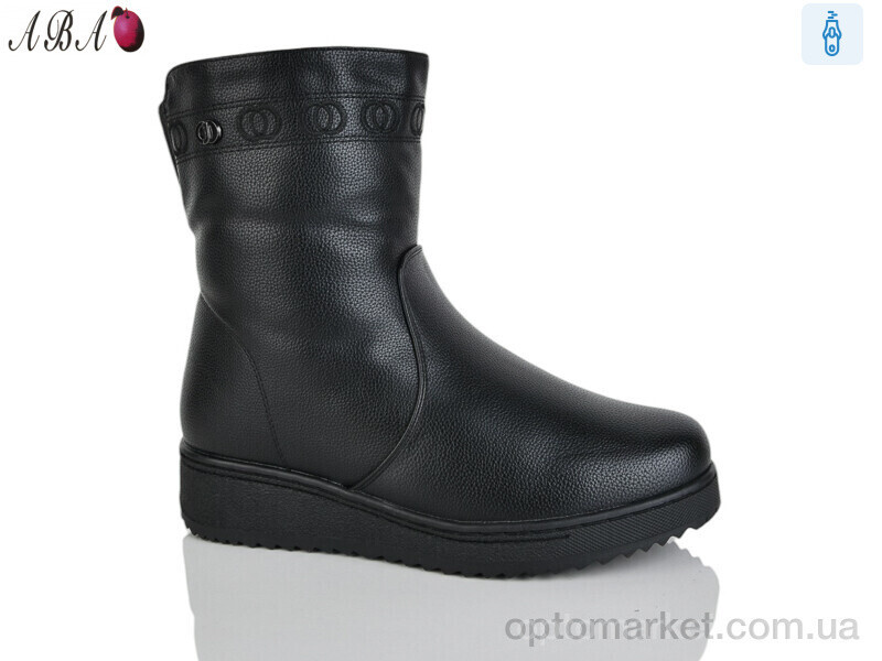 Купить Черевики жіночі 603-1 Aba чорний, фото 2