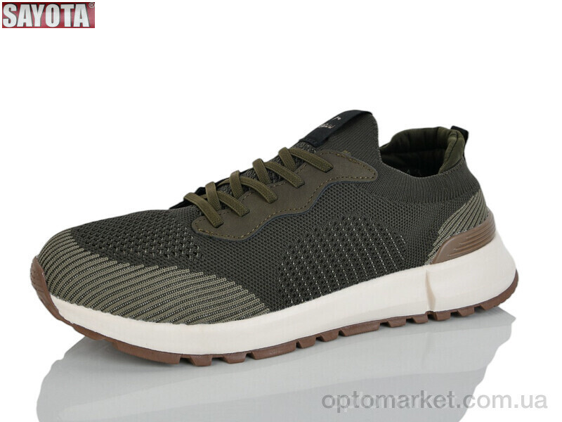 Купить Кросівки чоловічі 603-9 Sayota хакі, фото 2