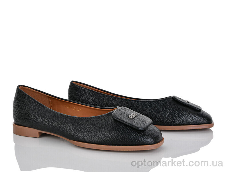 Купить Балетки жіночі 6036-153 Baijin чорний, фото 2