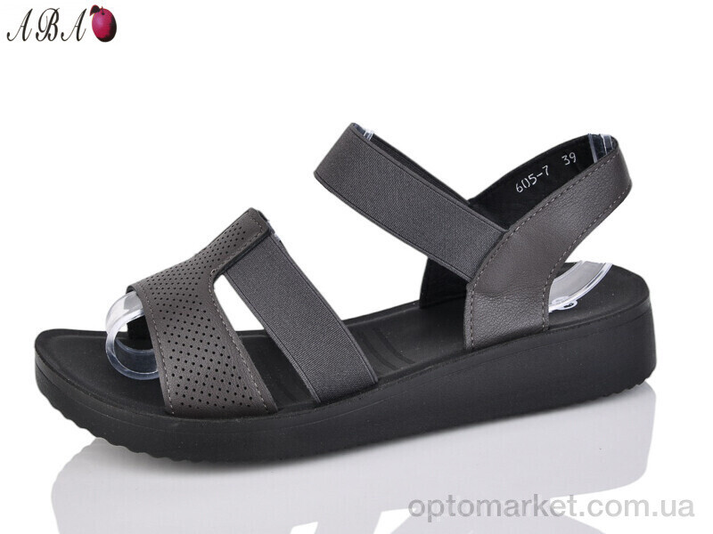 Купить Босоніжки жіночі 605-7 YAQINIAO сірий, фото 2