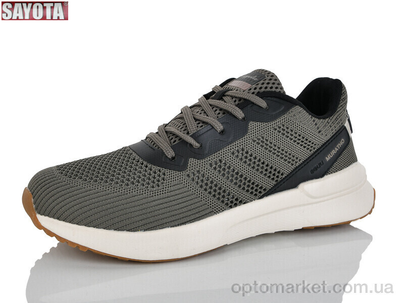Купить Кросівки чоловічі 606-8 Sayota хакі, фото 2
