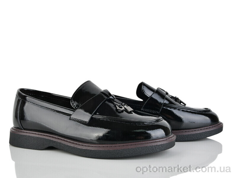 Купить Туфлі жіночі 6069-143 Baijin чорний, фото 2