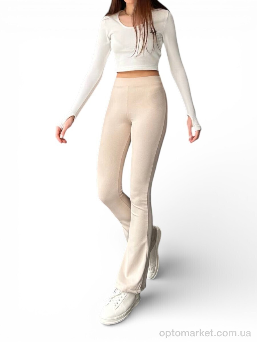 Купить Лосини жіночі 608 св.бежевий Oysho бежевий, фото 2