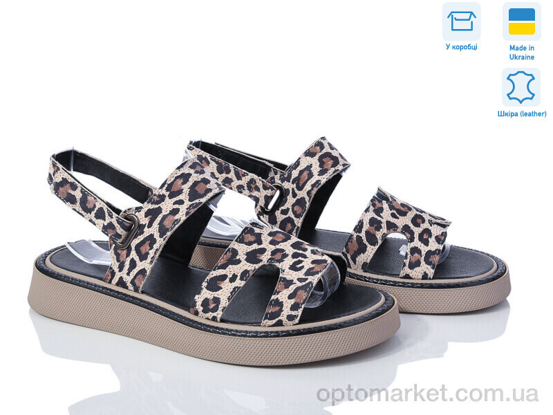 Купить Босоніжки жіночі 610 лео под заказ G-Aira бежевий, фото 2