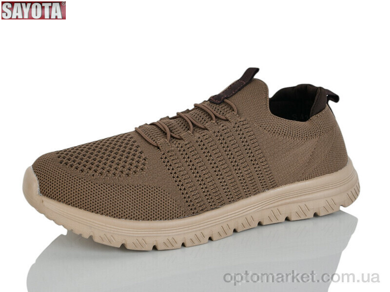 Купить Кросівки чоловічі 611-9 Sayota коричневий, фото 2