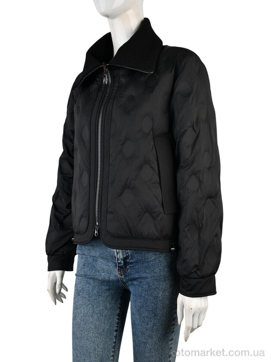 Купить Куртка жіночі 6137-1 black FineBabyCat чорний, фото 4