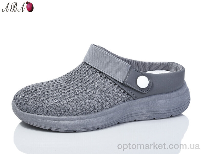 Купить Сабо жіночі 62 Jiao Li Mei сірий, фото 2