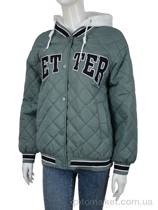 Купить Куртка жіночі 6218 grey TurnHug сірий, фото 4