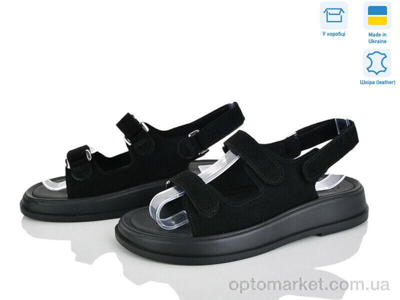 Купить Босоніжки жіночі 626-1A Ailinda чорний, фото 2